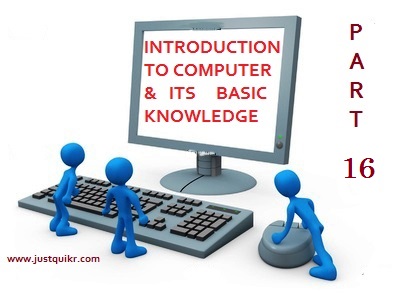 Introduction to computer and its components