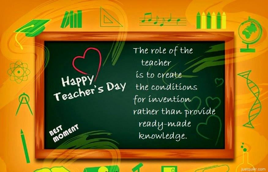 Teachers day speech in English for school and college students  J u s