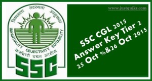 ssc cgl 2015 Tier 2 question paper answer key analysis expected cutoff 