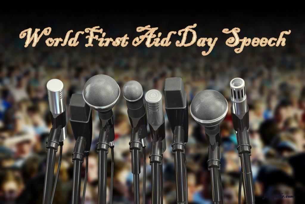 World First Aid Day Speech
