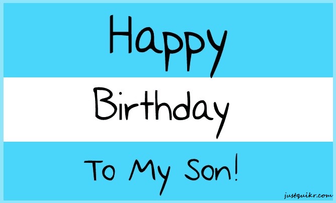 Happy Birthday Wishes Messages for SON