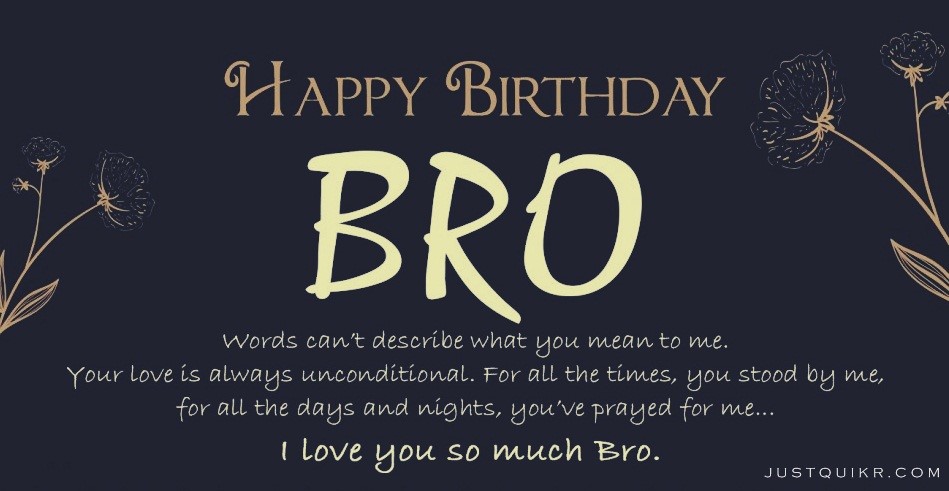 Happy Birthday Unique Wishes Messages for Big Brother