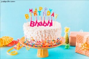 Happy Birthday Greetings Sayings SMS Status for Beautiful Bhabhi