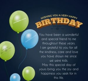 Creative Happy Birthday Wishing Cake Status Images for Male Friend