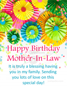 Happy Birthday Special Unique Wishes & Messages for Mother in Law