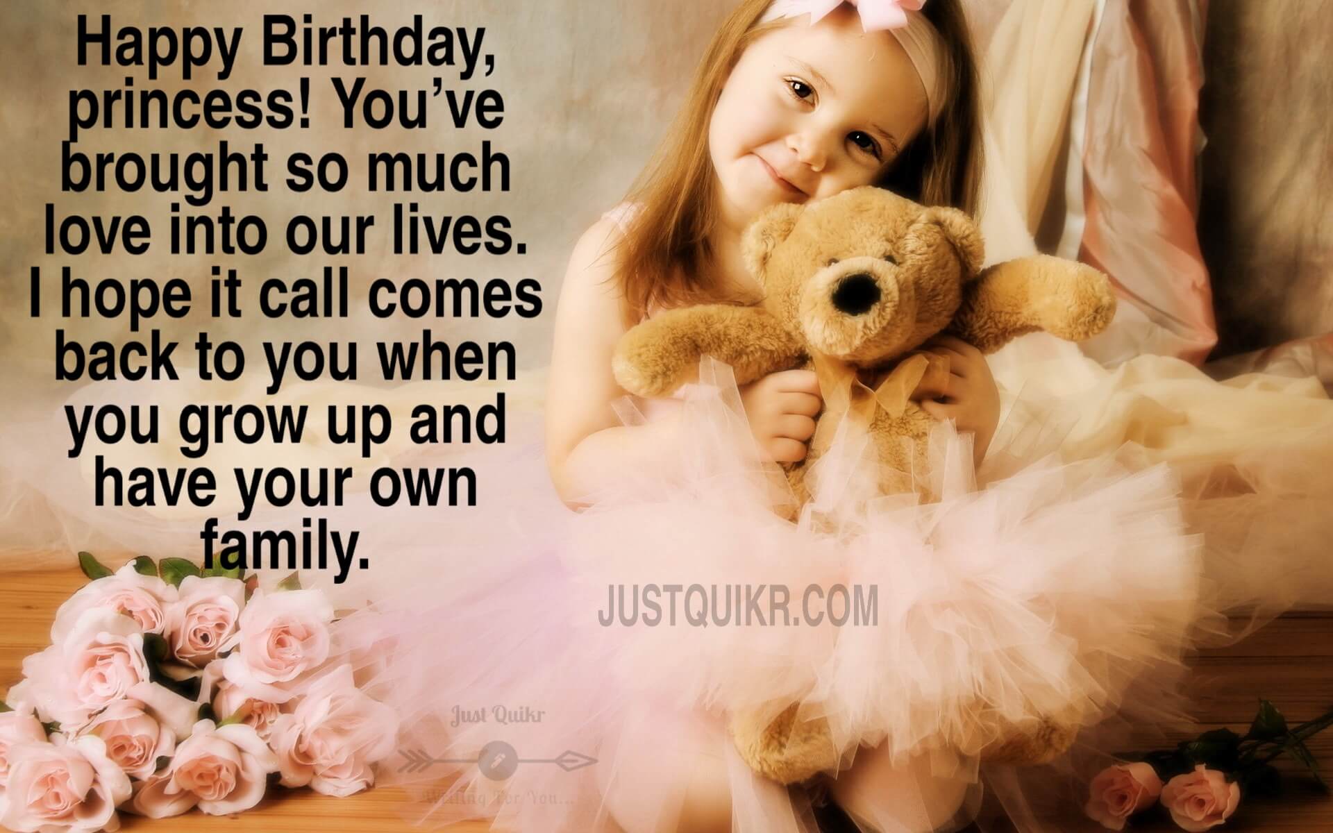 Happy Birthday Special Unique Wishes and Messages for Little Princess