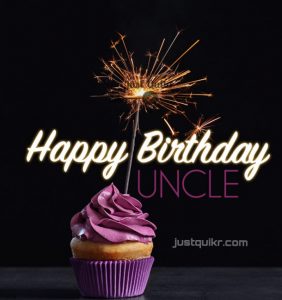 Creative Happy Birthday Wishing Cake Status Images for Uncle