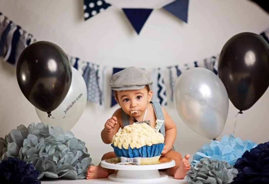 Happy Birthday Shayari Greetings Sayings  SMS  and   Images for One Year Old Boy