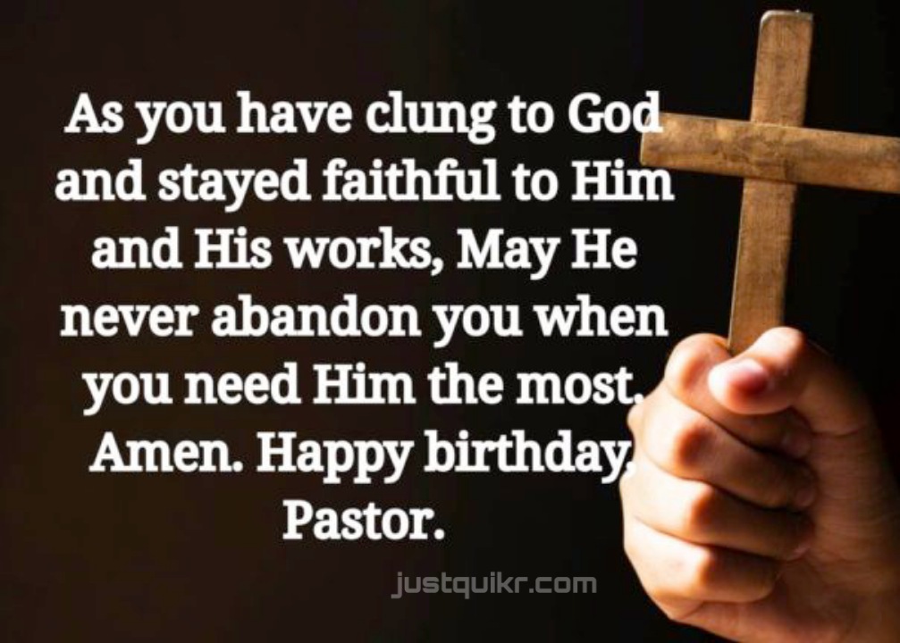 Creative Happy Birthday Wishes Thoughts Quotes Lines Messages in English for Pastor