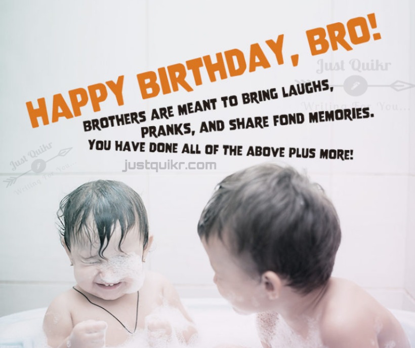 Creative Happy Birthday Wishes Thoughts Quotes Lines Messages in English for Small Brother