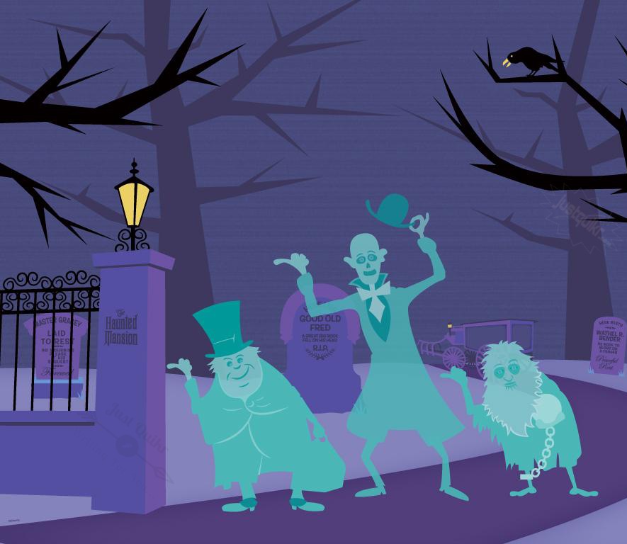 Halloween Day Cartoon Haunted House HD Images Pictures 