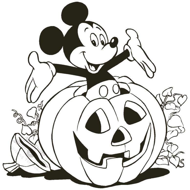 Halloween Day Cartoon Pumpkin Drawings