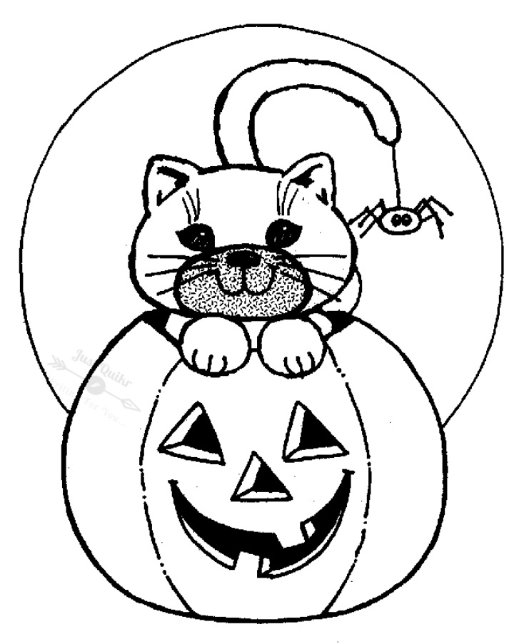 Halloween Day Cartoon Pumpkin Drawings 