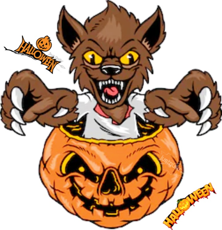 Halloween Day Cartoon Werewolf HD Images Pics Pictures
