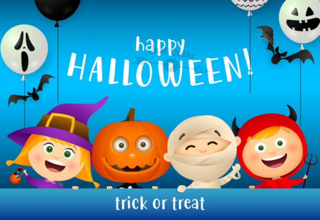 Halloween Day Cartoon Witches Night Out HD Images Pictures