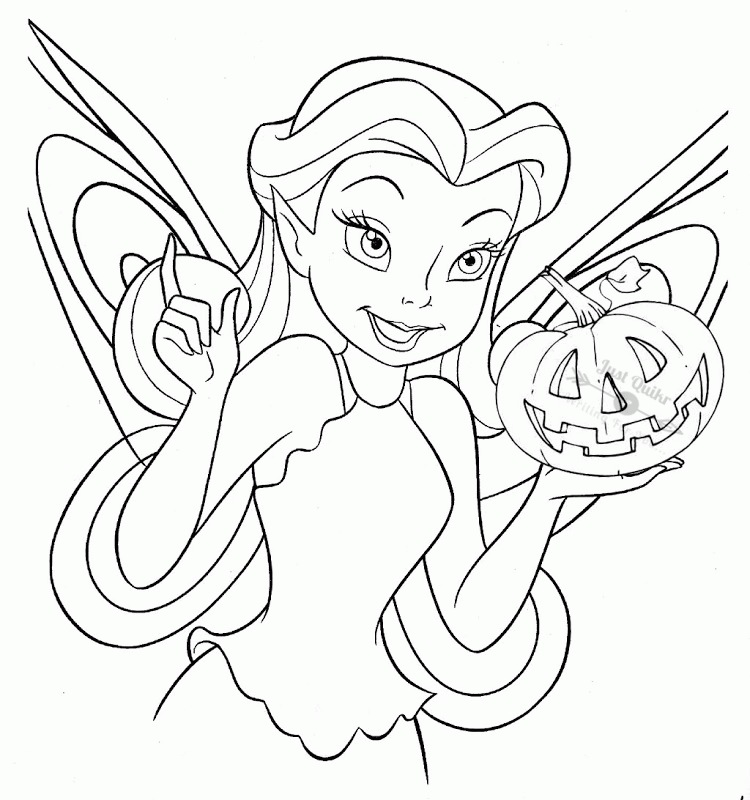 Halloween Day Coloring Pages Drawings for Kindergarten 