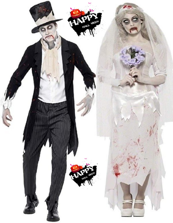 Halloween Day Dress Ideas for Bride