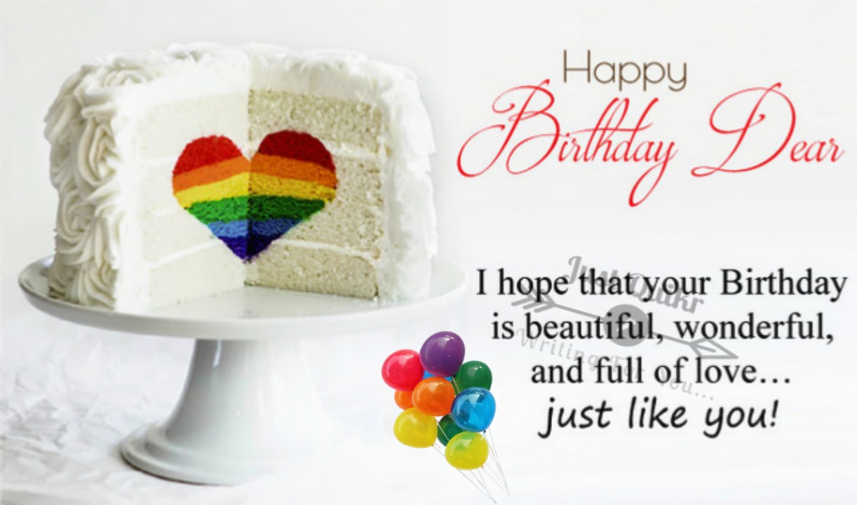 Happy Birthday Cake HD Pics Images with Wishes Quotes for Crush