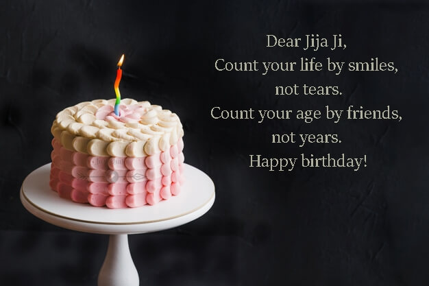 Happy Birthday Cake HD Pics Images with Wishes Quotes for Jija Ji