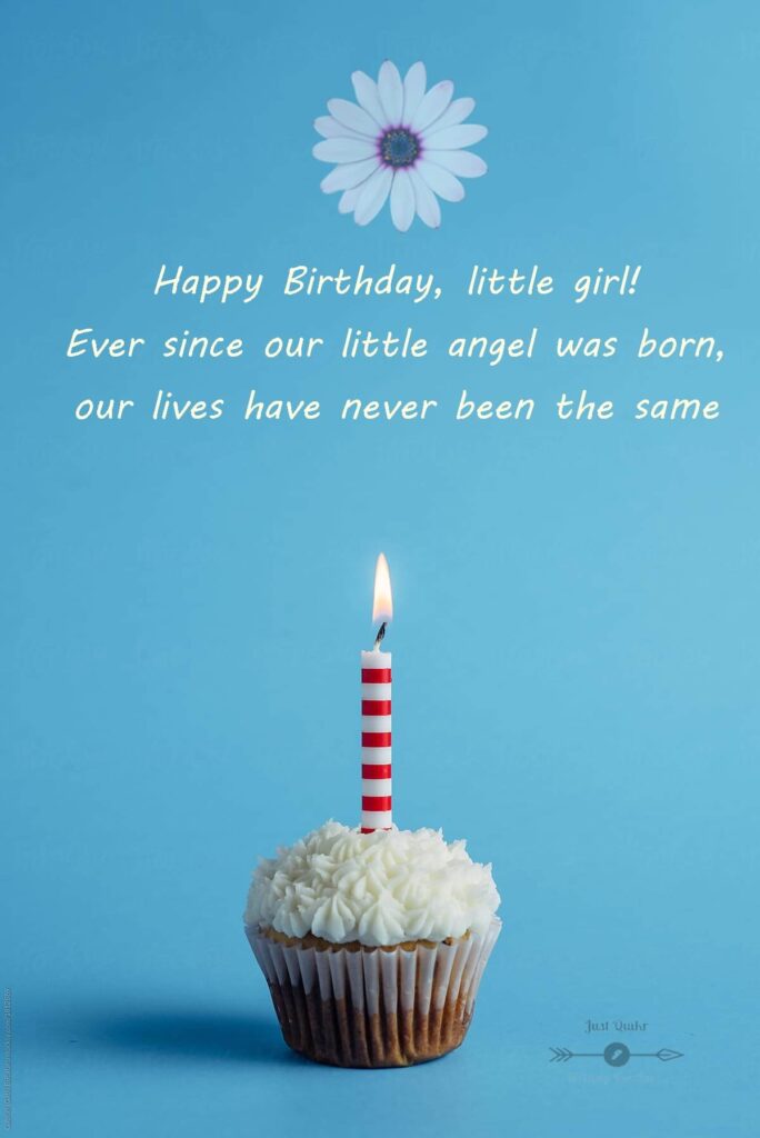 Happy Birthday Cake HD Pics Images with Wishes Quotes for Little Girl