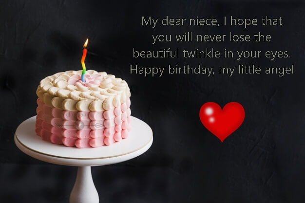 Happy Birthday Cake HD Pics Images with Wishes Quotes for Niece