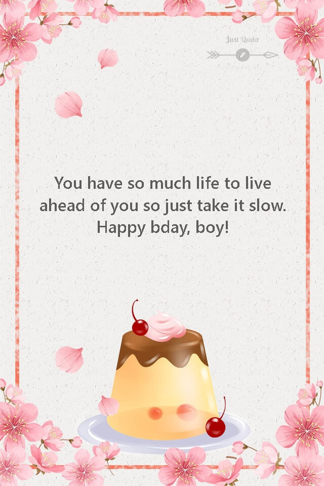 Happy Birthday Cake HD Pics Images with Wishes Quotes for Young Man