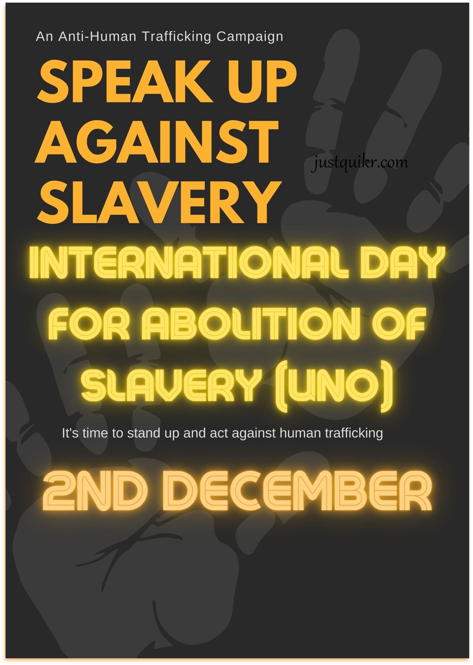 International Day For Abolition of Slavery (UNO)