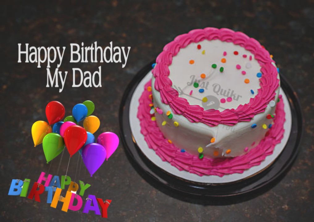 Special Unique Happy Birthday Cake HD Pics Images for Dad