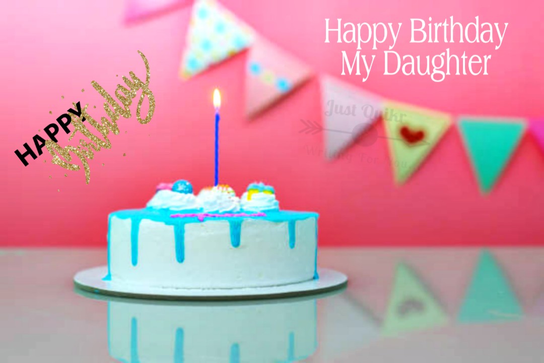Special Unique Happy Birthday Cake HD Pics Images for Daughter