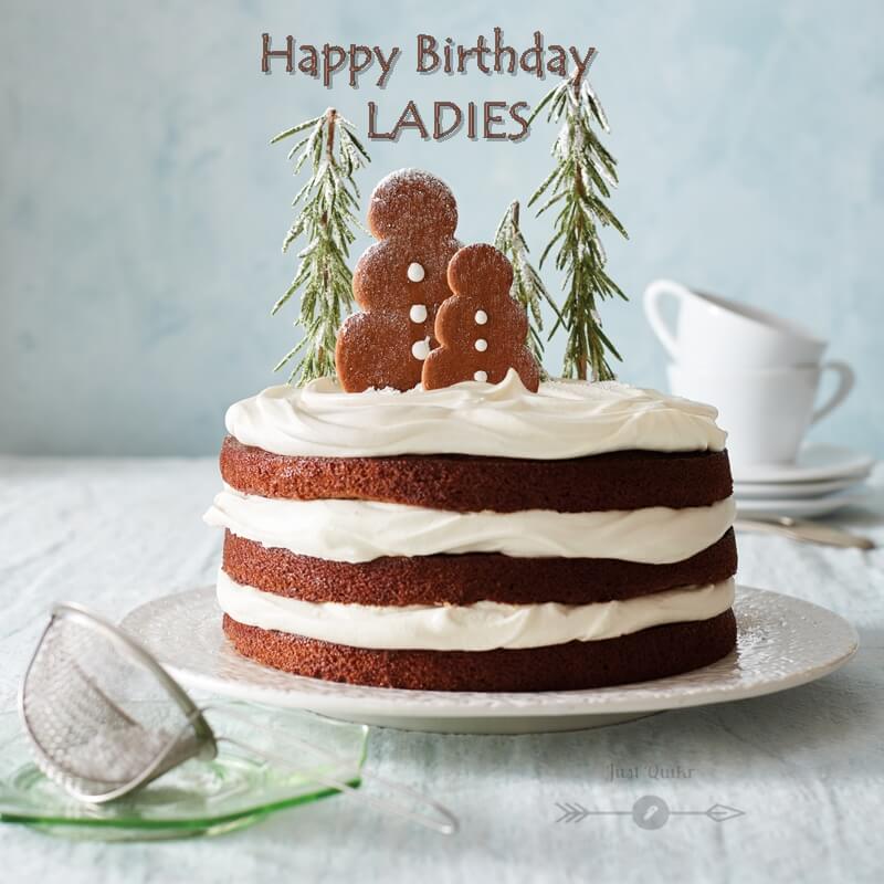 Special Unique Happy Birthday Cake HD Pics Images for Ladies