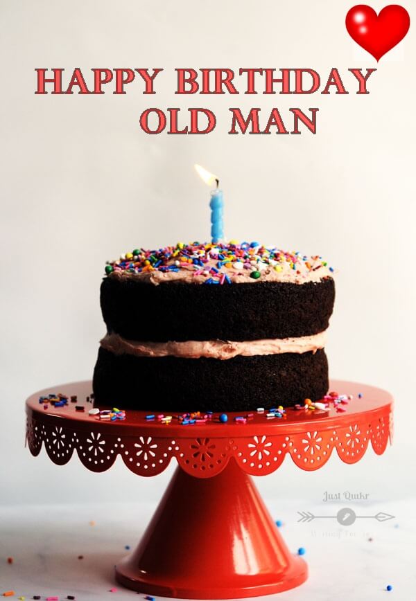 Special Unique Happy Birthday Cake HD Pics Images for Old Man
