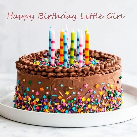 Special Unique Happy Birthday Cakes HD Pic Images for Little Girl
