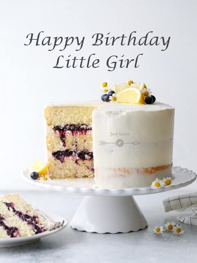 Special Unique Happy Birthday Cakes HD Pic Images for Little Girl