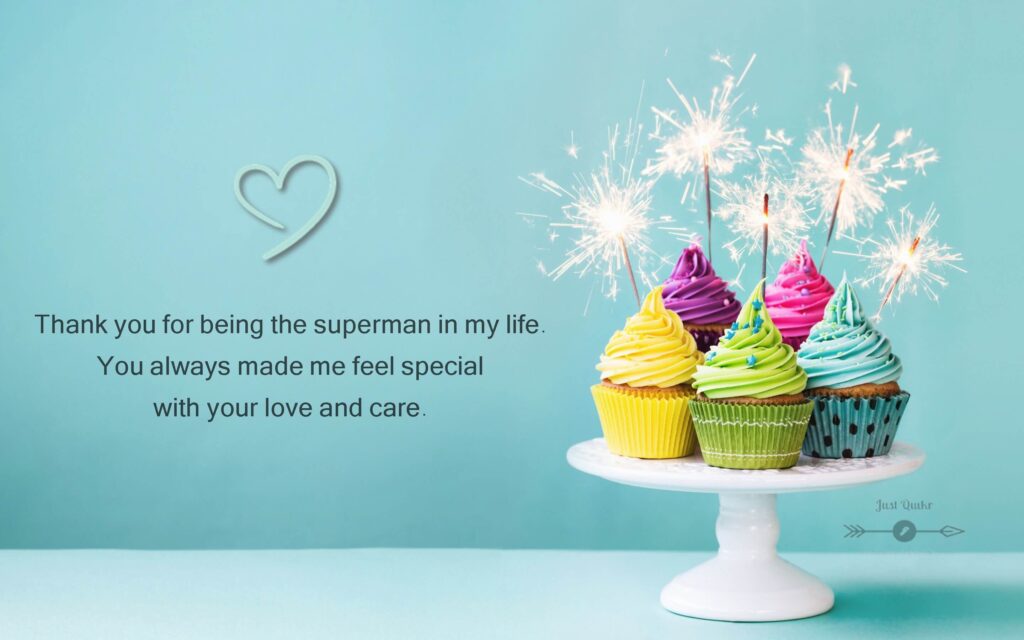 Happy Birthday Cake HD Pics Images with Shayari Sayings for Father in English