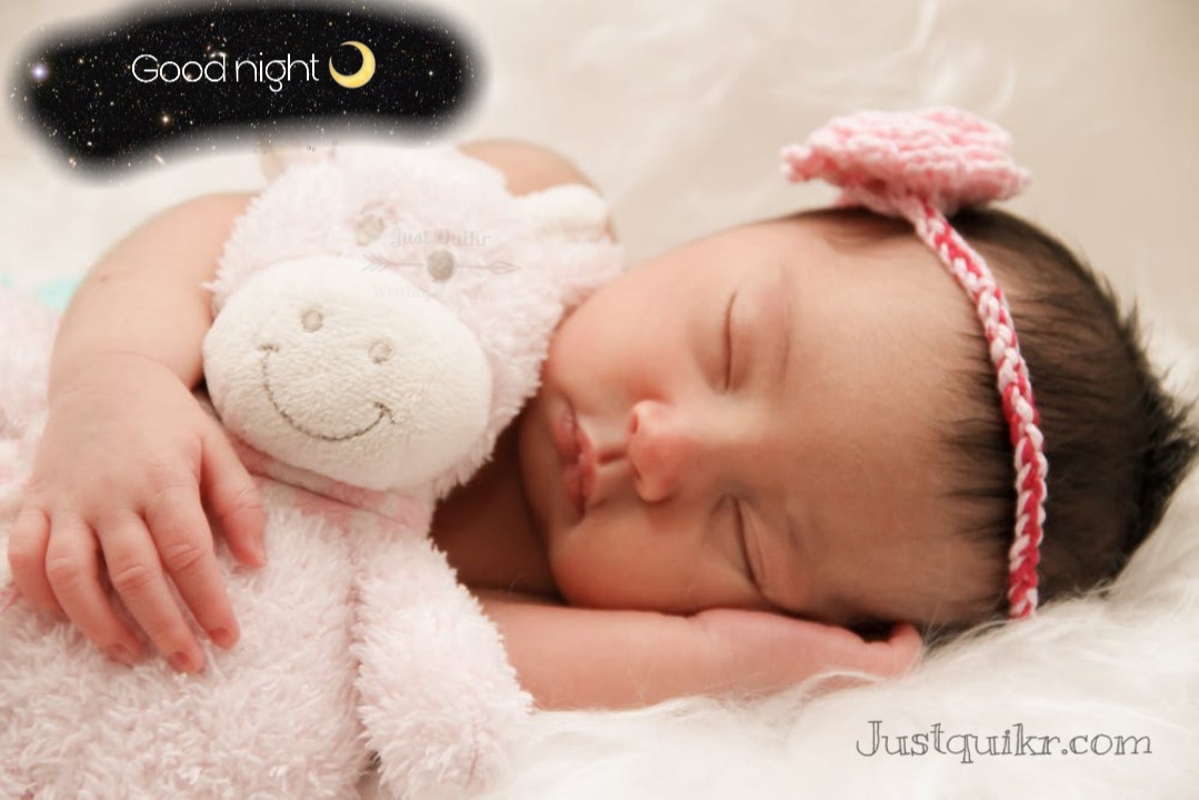 Good Night HD Pics Images For Baby Girl