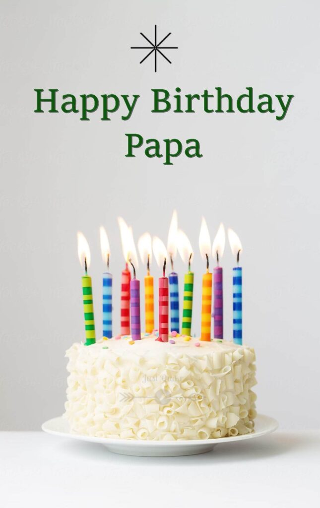 Special Unique Happy Birthday Cake HD Pics Images for Papa
