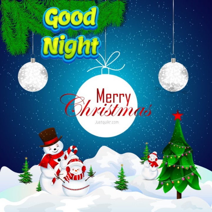 Good Night HD Pics Images For Christmas 