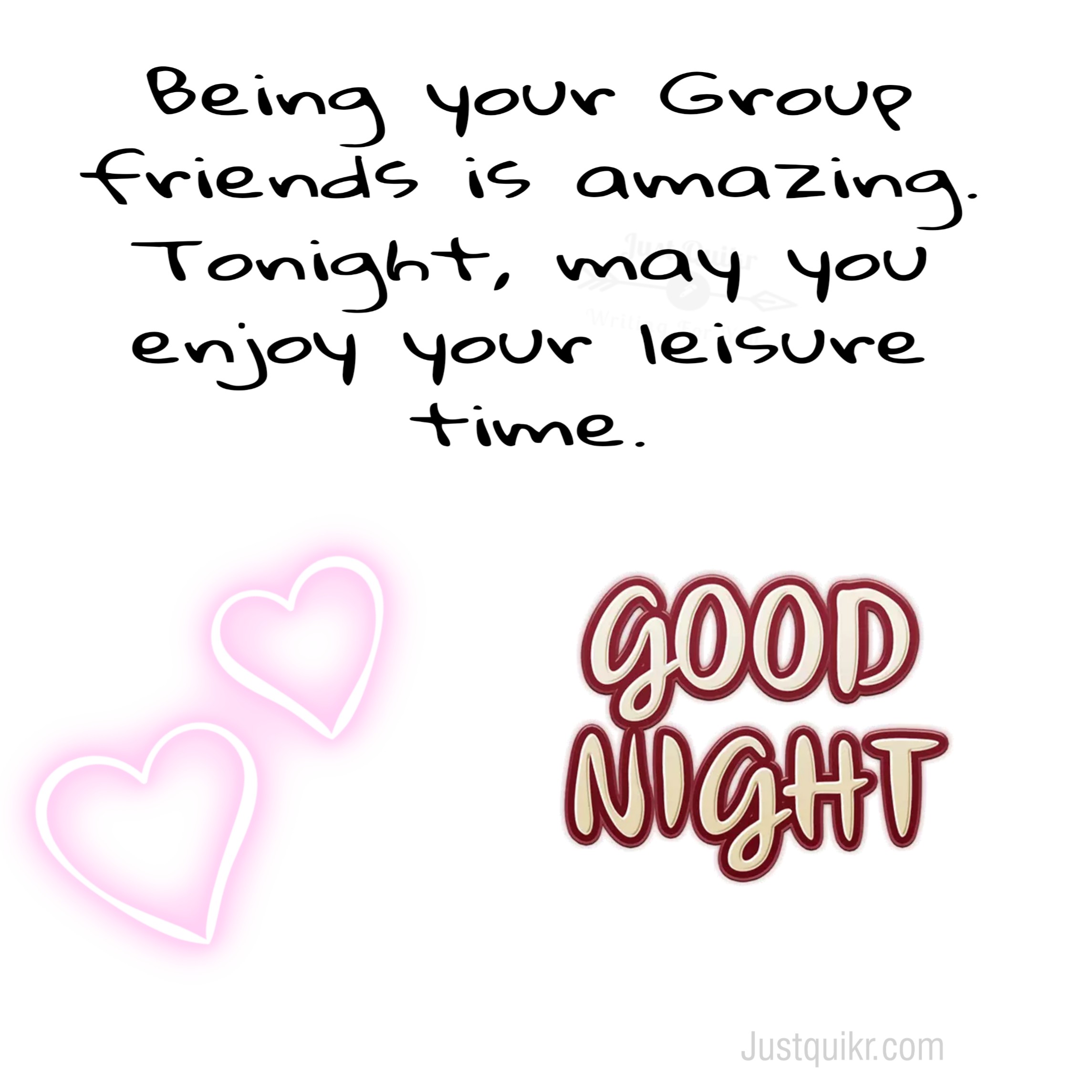 Good Night HD Pics Images For Group Friends 