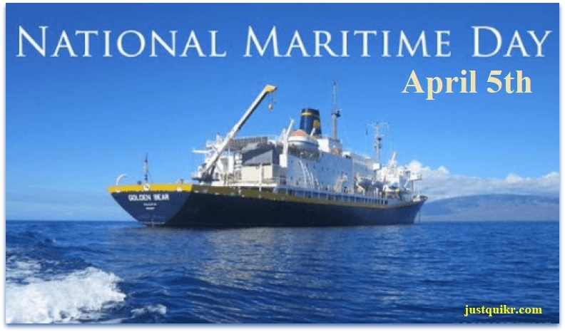 National Maritime Day of India