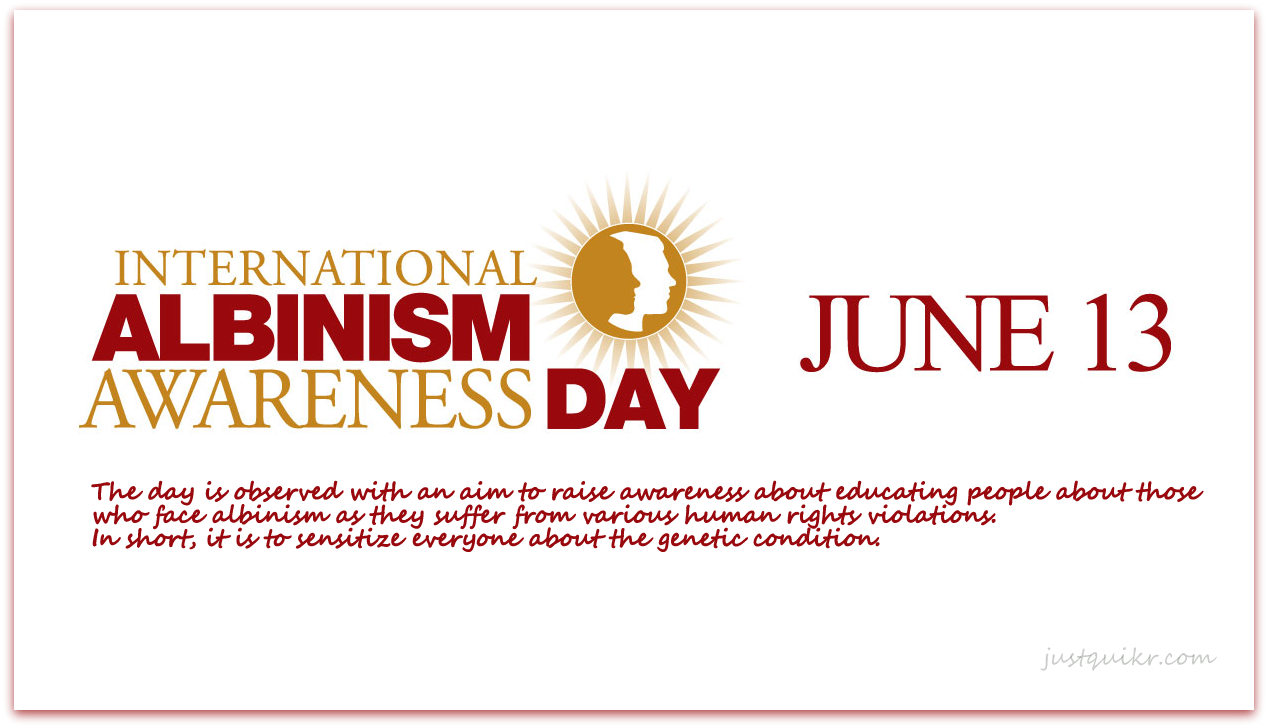 International Albinism Awareness Day (IAAD)