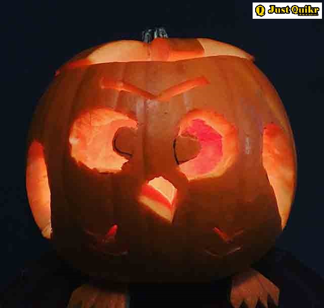 Funny OWL Pumpkins Carving