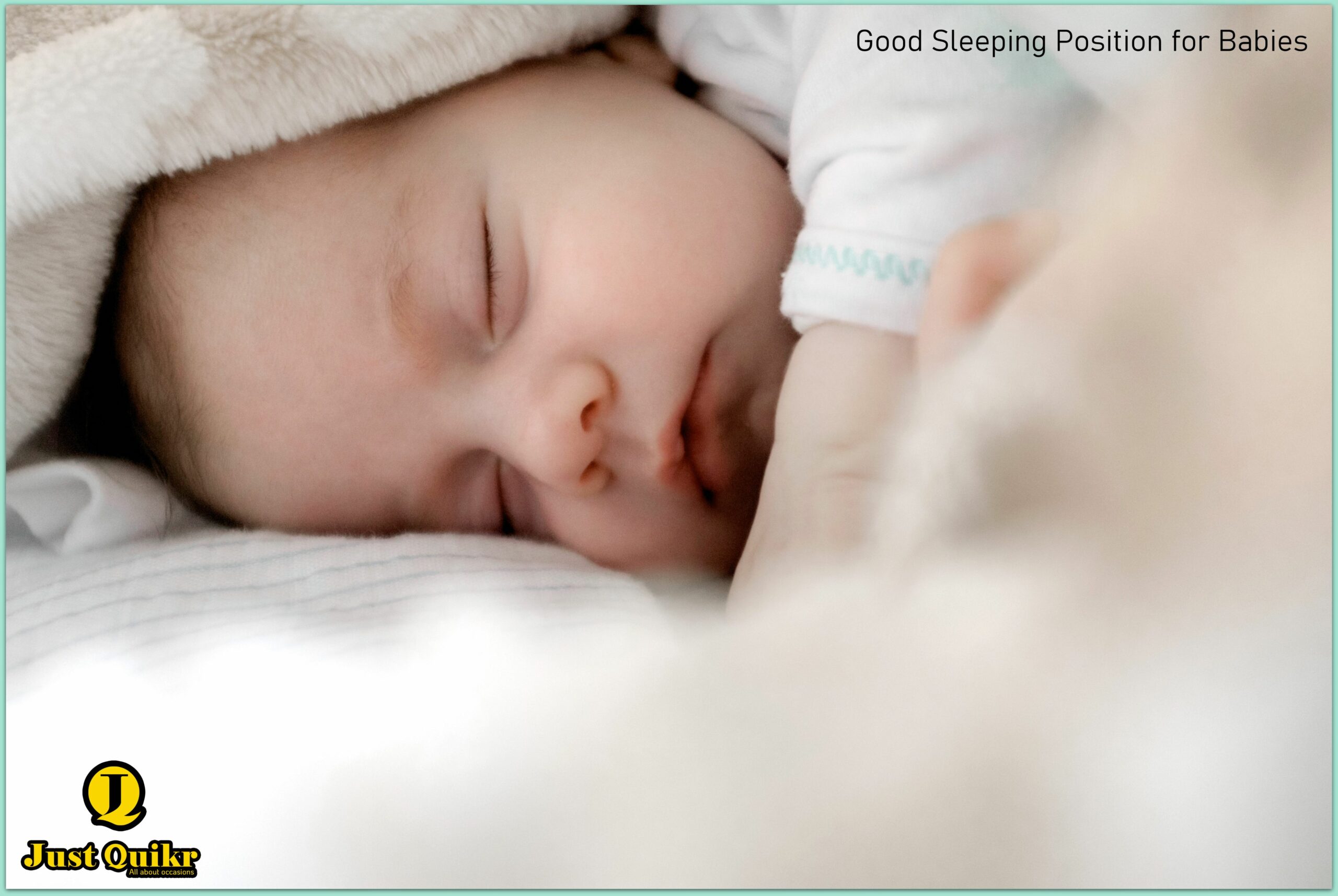 Good Sleeping Position for Babies