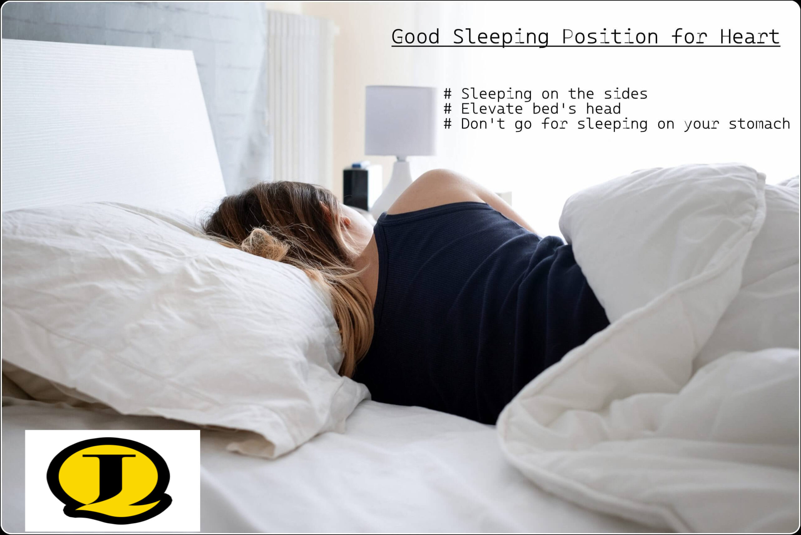 Good Sleeping Position for Heart